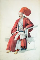 Ein Hofbeamter oder Diener des Sultans, ca. 1810